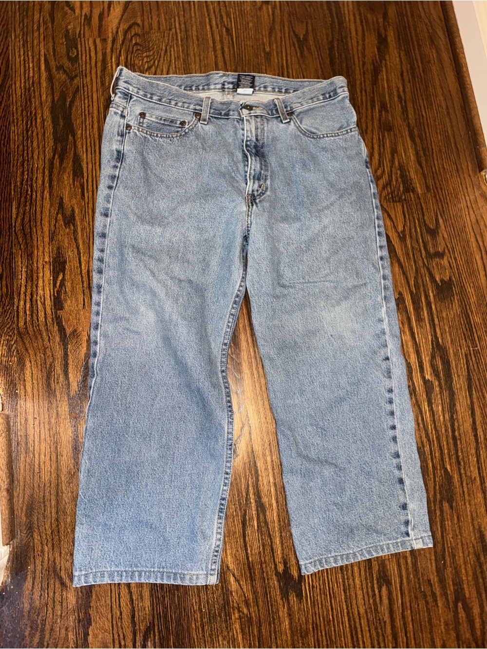 Faded Glory Light Blue Wide Leg Women's Jeans